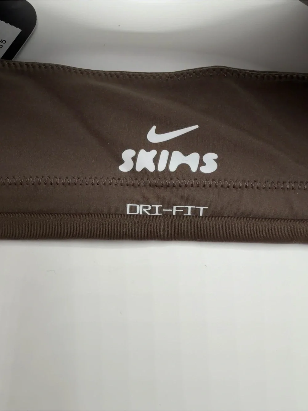 Nike SKIMS Matte Micro Scoop Sports Bra XS Dark Sepia NWT Dri-FIT Sculpting